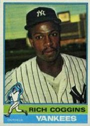 1976 Topps Baseball Cards      572     Rich Coggins